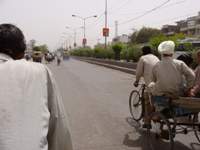 Fahrradricksha durch Amritsar