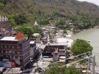 Ausblick vom Shri Trayanbakshwar Tempel