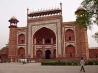 Haupttor zum Taj Mahal