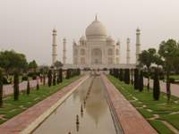 Taj Mahal in voller Schönheit